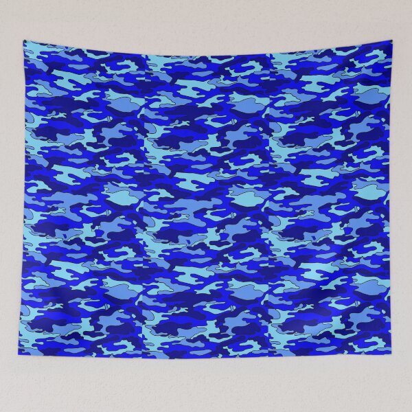 Item preview, Blue & Blue Camouflage  designed and sold by Corey Paige Designs.