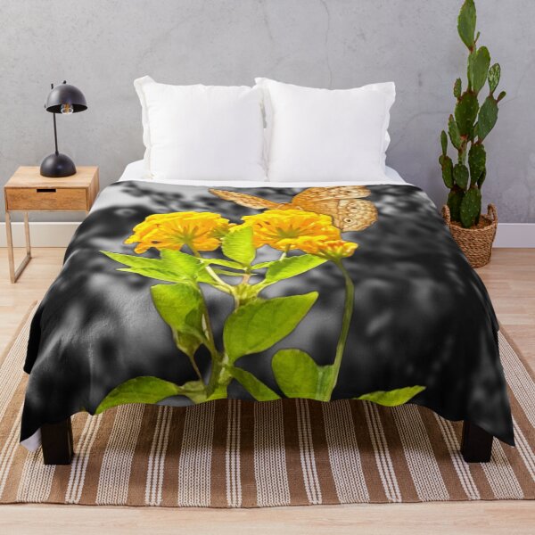 Item preview, West Indian Lantana - White Peacock Butterfly designed and sold by Capture Room.