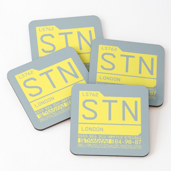 Item preview, Luggage Tag C - STN London England UK designed and sold by VoodooCircus.
