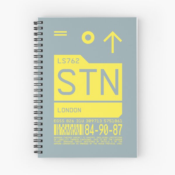 Item preview, Luggage Tag C - STN London England UK designed and sold by VoodooCircus.