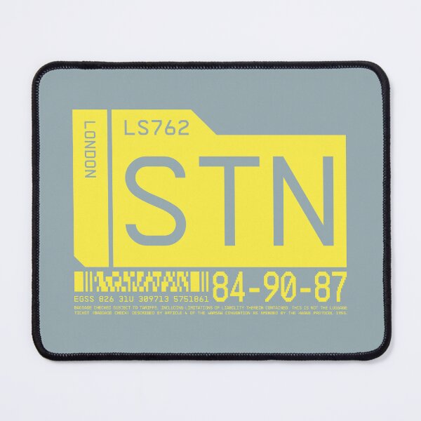 Item preview, Luggage Tag C - STN London England UK designed and sold by VoodooCircus.
