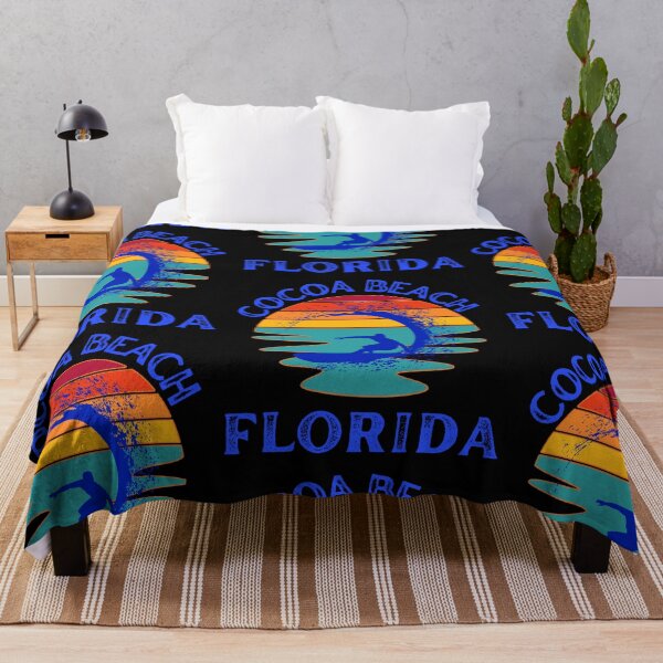 Item preview, Cocoa Beach Retro Sunset Florida designed and sold by WoodburyLake.
