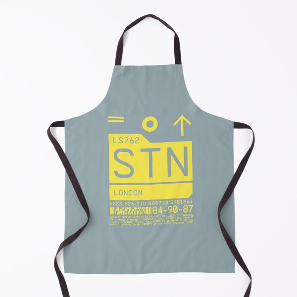 Item preview, Luggage Tag C - STN London England UK designed and sold by VoodooCircus.