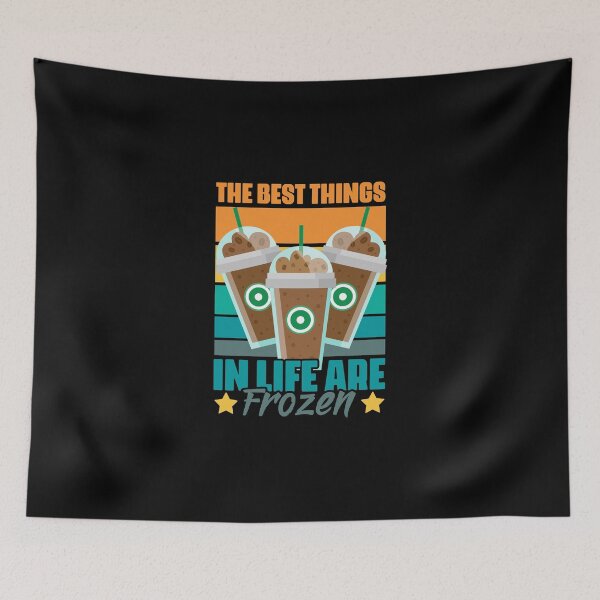 Item preview, The Best Thing In Life Funny Frappe Humor For Caffeine Lover designed and sold by Nessshirts.