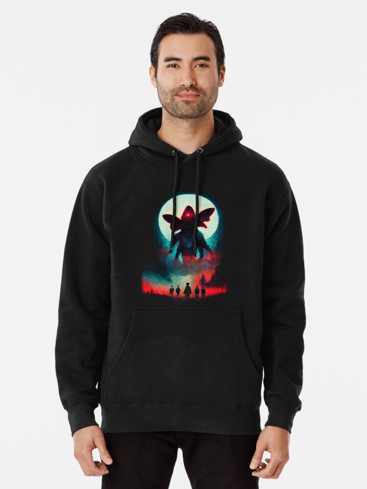 Stranger Things Demogorgon Pullover Hoodie for Sale by Le Freak Redbubble