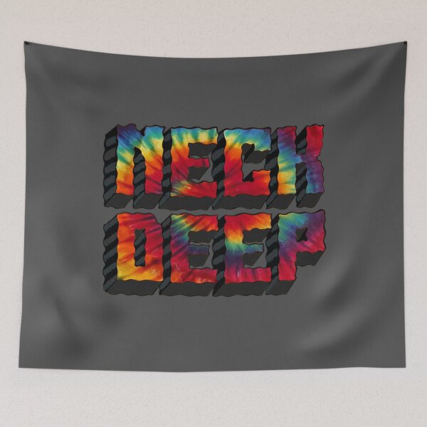 Item preview, Neck Deep Tie Dye designed and sold by jakemurray21.
