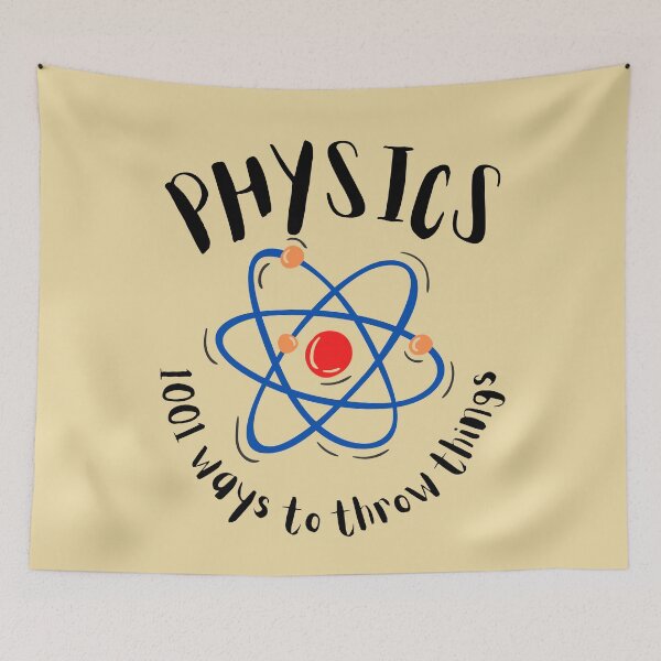 Item preview, Physics - 1001 Ways To Throw Things designed and sold by HappySchnapper.