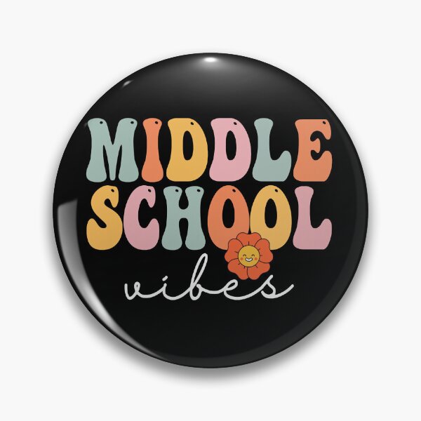 Item preview, Middle School Vibes Retro Groovy Vintage First Day Of School designed and sold by colesabrina88.