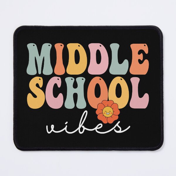 Item preview, Middle School Vibes Retro Groovy Vintage First Day Of School designed and sold by colesabrina88.