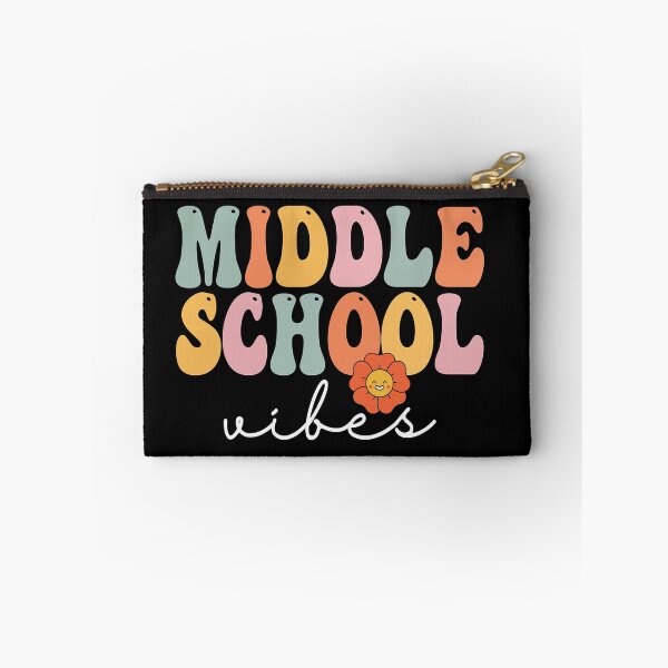 Item preview, Middle School Vibes Retro Groovy Vintage First Day Of School designed and sold by colesabrina88.