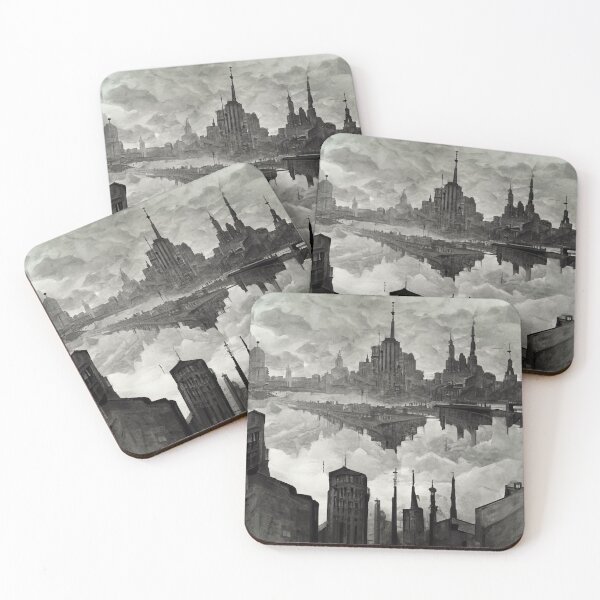 Item preview, Escherocity 1 designed and sold by Creative Shed Designs.