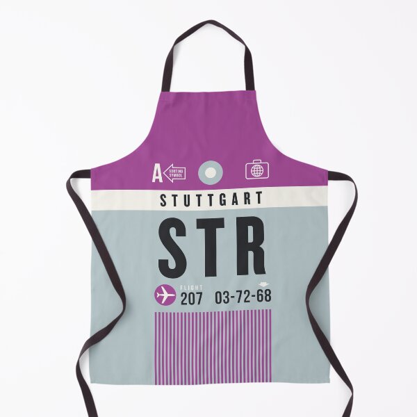 Item preview, Luggage Tag A - STR Stuttgart Germany designed and sold by VoodooCircus.