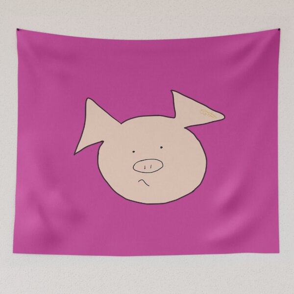 Item preview, Hmm! Pig Face P, hmm designed and sold by PiggingJapan.