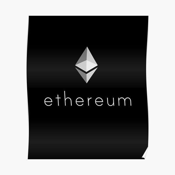 Ethereum Logo Poster