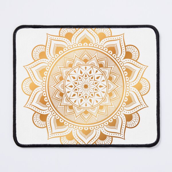 Item preview, Golden Luxury Mandala Art designed and sold by JTS STORE.