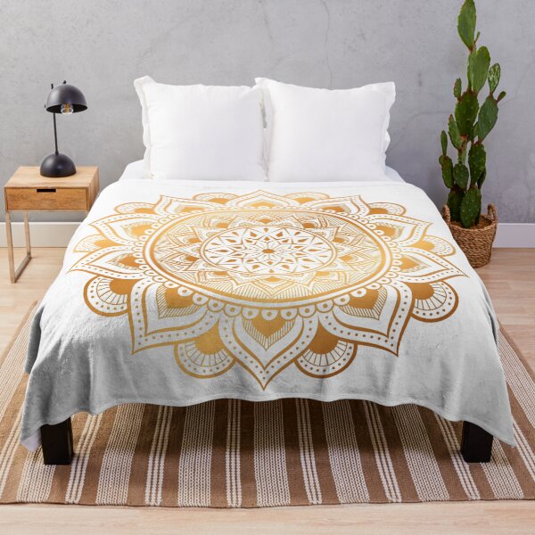 Item preview, Golden Luxury Mandala Art designed and sold by JTS STORE.