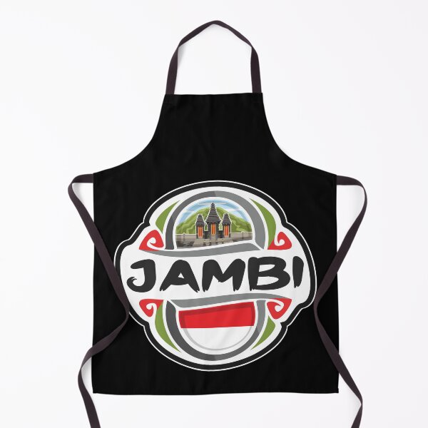 Item preview, Jambi Indonesia Flag Badge Travel Souvenir Stamp designed and sold by TeeHome.