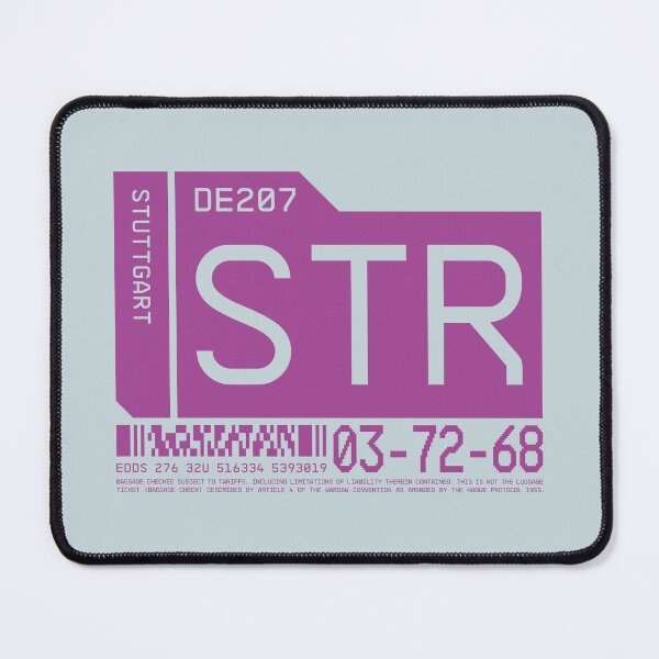 Item preview, Luggage Tag C - STR Stuttgart Germany designed and sold by VoodooCircus.