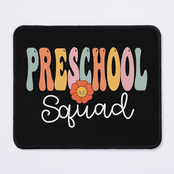 Item preview, Preschool Squad Retro Groovy Women Happy First Day Of School  designed and sold by colesabrina88.