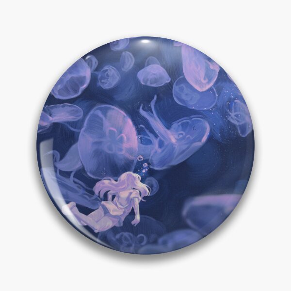 Item preview, Swimming with Jellyfish designed and sold by Aprisun.