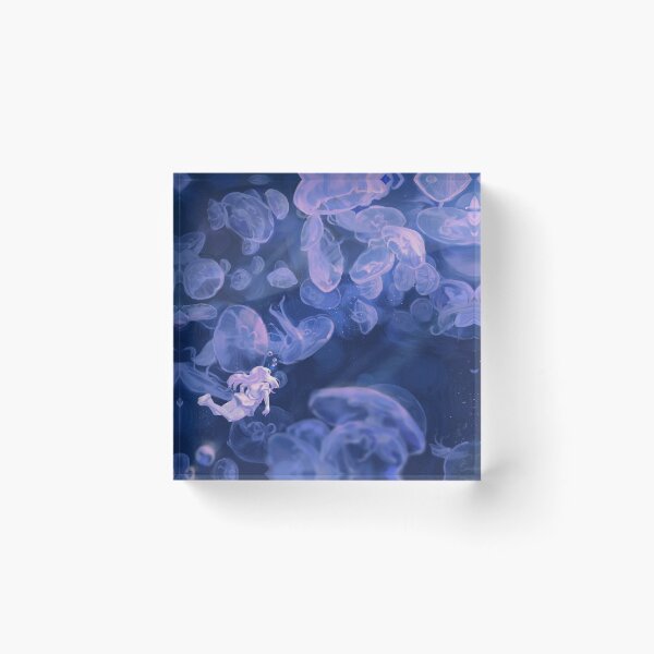 Item preview, Swimming with Jellyfish designed and sold by Aprisun.
