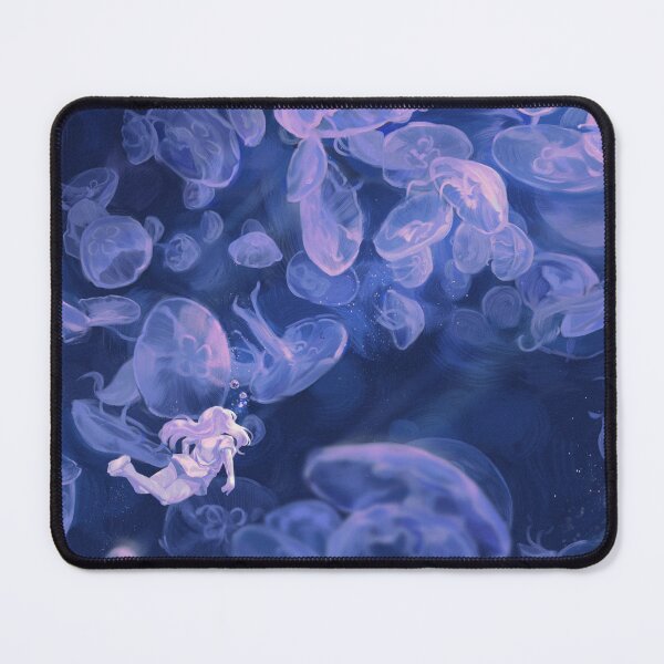 Item preview, Swimming with Jellyfish designed and sold by Aprisun.