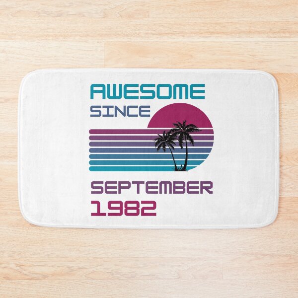 Item preview, Awesome since September 1982 | Born September 1982 | Made in September 1982 | Legend since September 1982 | Birthday Gift for 40 year old mom dad grandma grandpa | Vintage Retro 80s Birthday gift idea designed and sold by Saffire6.