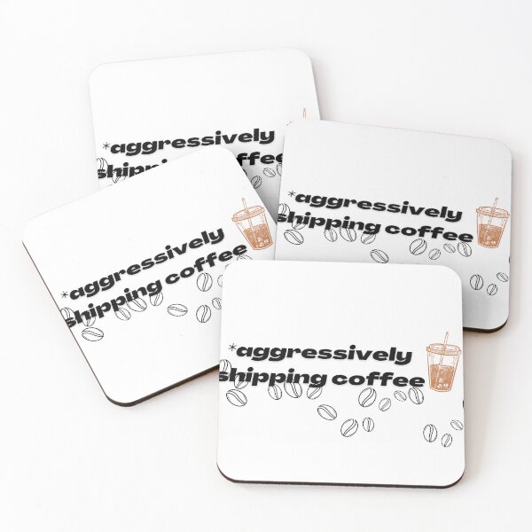 Item preview, Aggressively shipping coffee designed and sold by chrysaioann.