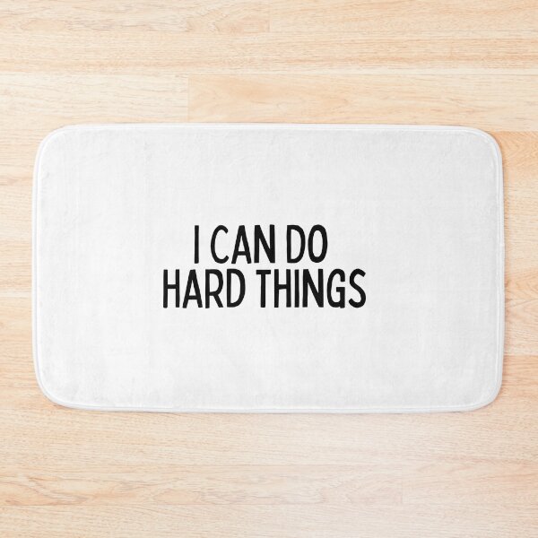 Item preview, I Can Do Hard Things - Inspiring Quotes designed and sold by BloomingDiaries.