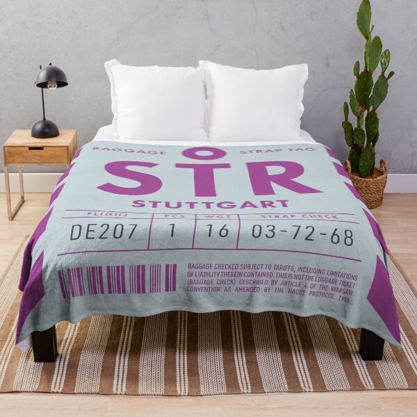 Item preview, Luggage Tag D - STR Stuttgart Germany designed and sold by VoodooCircus.
