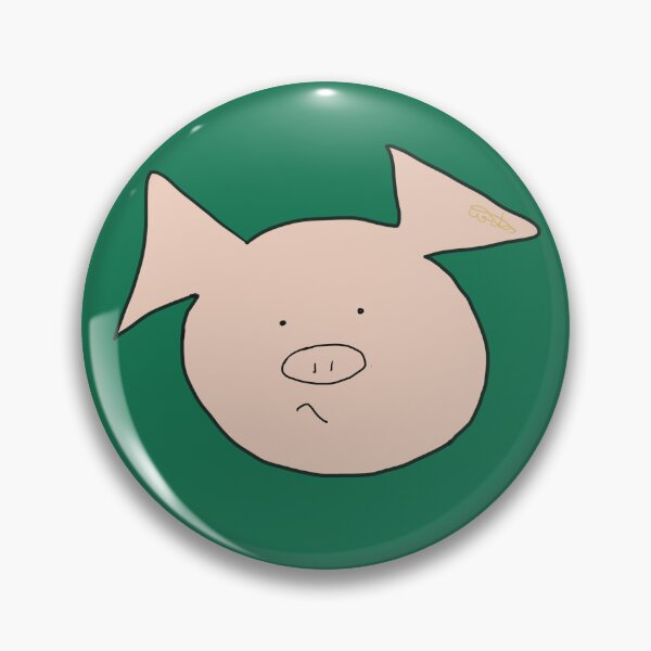 Item preview, Hmm Pig Face, hmm  designed and sold by PiggingJapan.