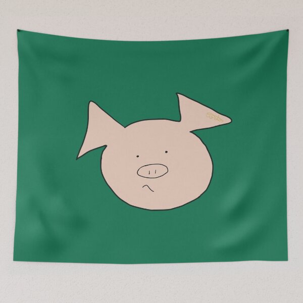 Item preview, Hmm Pig Face, hmm  designed and sold by PiggingJapan.