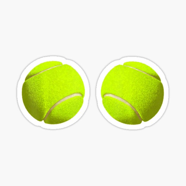 Item preview, Tennis Ball Boobs Fun  Sport Lovers Hilarious Tee designed and sold by fawsonpnhamme.