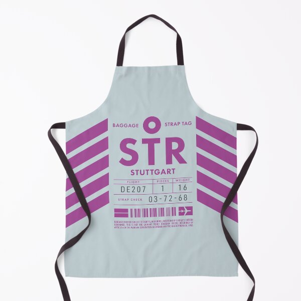 Item preview, Luggage Tag D - STR Stuttgart Germany designed and sold by VoodooCircus.