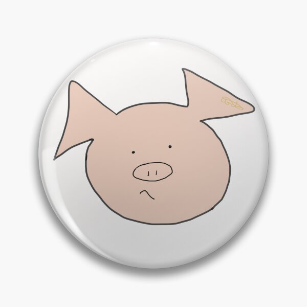 Item preview, Hmm Pig Face, hmm designed and sold by PiggingJapan.