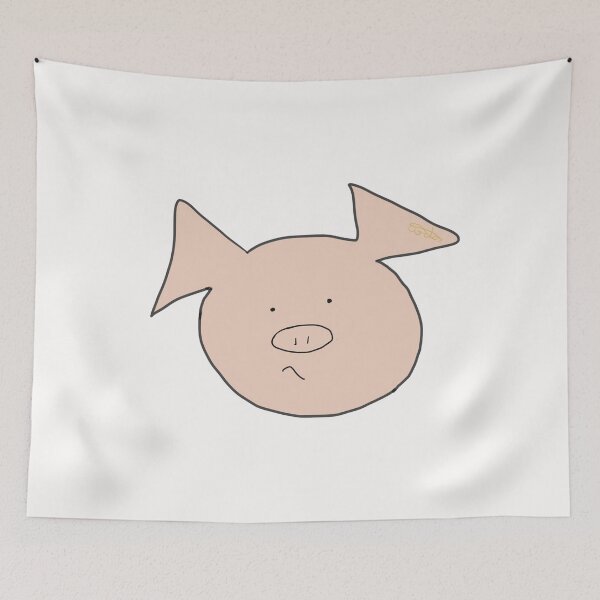 Item preview, Hmm Pig Face, hmm designed and sold by PiggingJapan.