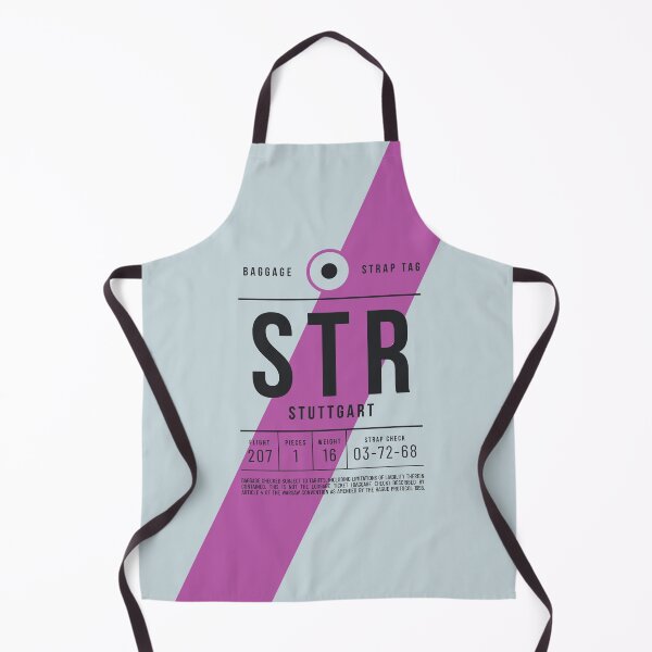 Item preview, Luggage Tag E - STR Stuttgart Germany designed and sold by VoodooCircus.