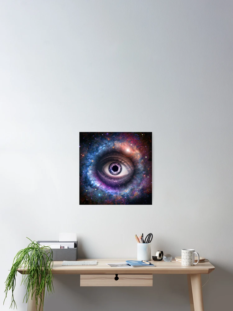 Thumbnail 2 of 3, Poster, The All Seeing Eye designed and sold by PyroPython.