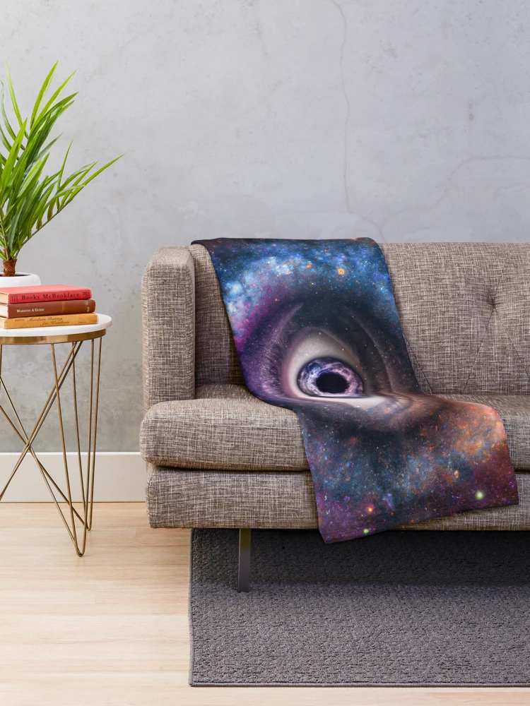 Thumbnail 2 of 6, Throw Blanket, The All Seeing Eye designed and sold by PyroPython.