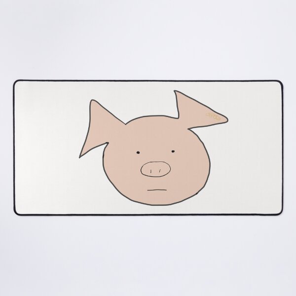 Item preview, Blank Pig Face, serene designed and sold by PiggingJapan.