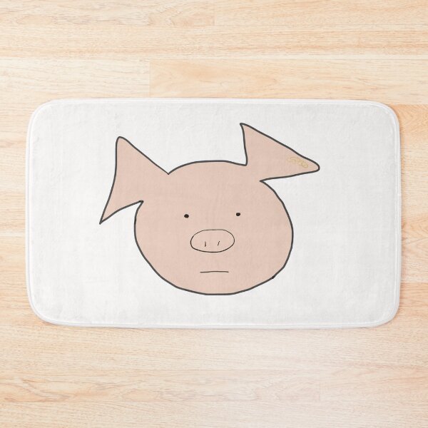 Item preview, Blank Pig Face, serene designed and sold by PiggingJapan.