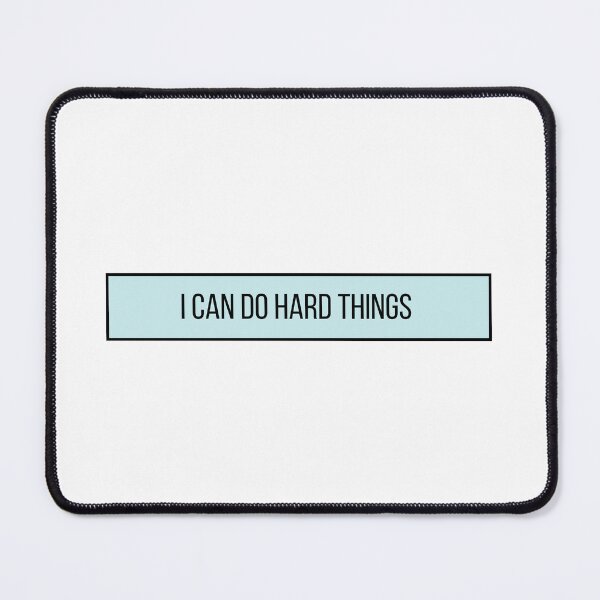 Item preview, I Can Do Hard Things - Inspiring Quotes designed and sold by BloomingDiaries.