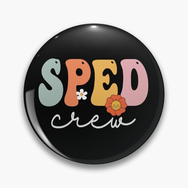 Item preview, Sped Crew Retro Groovy Vintage Happy First Day Of School designed and sold by colesabrina88.