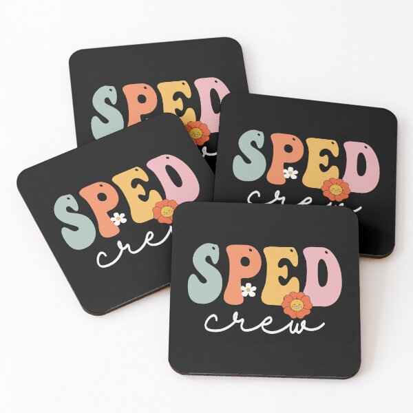 Item preview, Sped Crew Retro Groovy Vintage Happy First Day Of School designed and sold by colesabrina88.