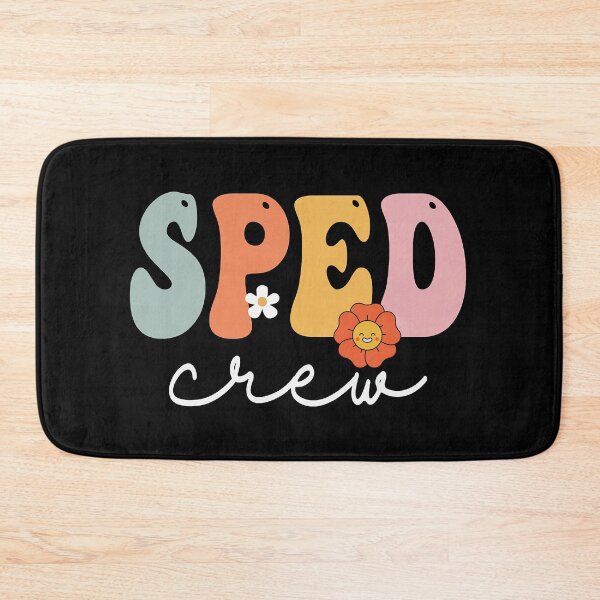 Item preview, Sped Crew Retro Groovy Vintage Happy First Day Of School designed and sold by colesabrina88.