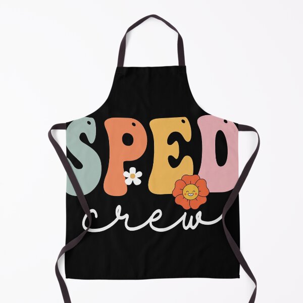 Item preview, Sped Crew Retro Groovy Vintage Happy First Day Of School designed and sold by colesabrina88.