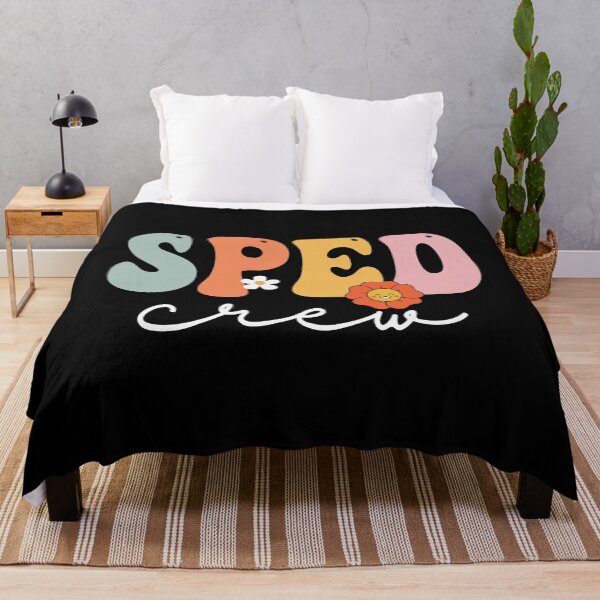 Item preview, Sped Crew Retro Groovy Vintage Happy First Day Of School designed and sold by colesabrina88.