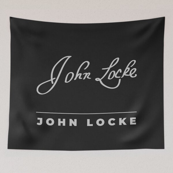 Item preview, John Locke signature t-shirt designed and sold by CMYKStudio.