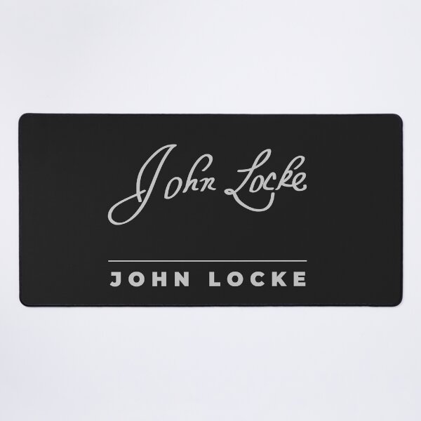 Item preview, John Locke signature t-shirt designed and sold by CMYKStudio.