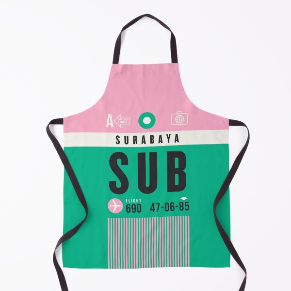 Item preview, Luggage Tag A - SUB Surabaya Indonesia designed and sold by VoodooCircus.